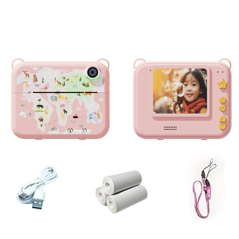 Photography Zooming - Kids Instant Print Camera 1080p High-Definition