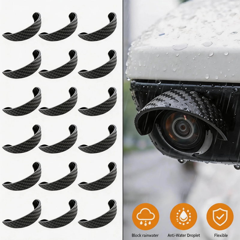 Camera Rain Cover - Self-adhesive Car Reversing Camera Rain Cover