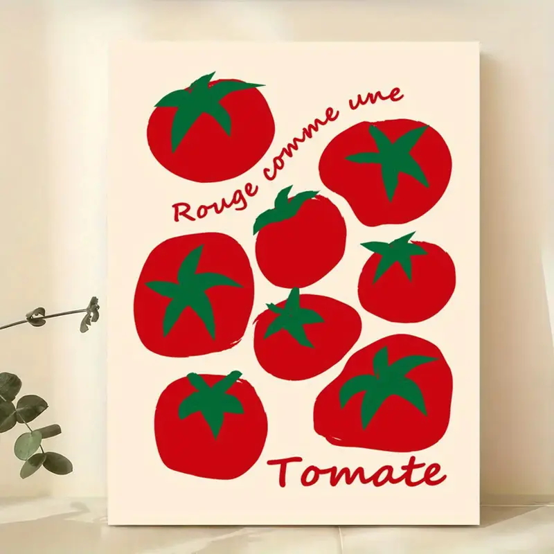 Modern Colorful Red Tomatoes W - огляд і ціна Photography Art