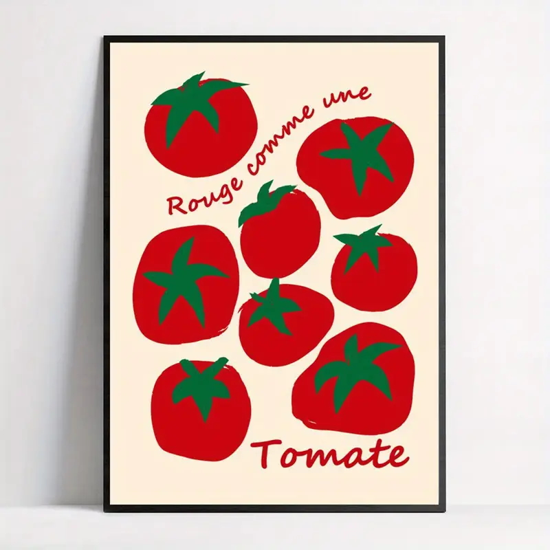 Modern Colorful Red Tomatoes W - огляд і ціна Photography Art