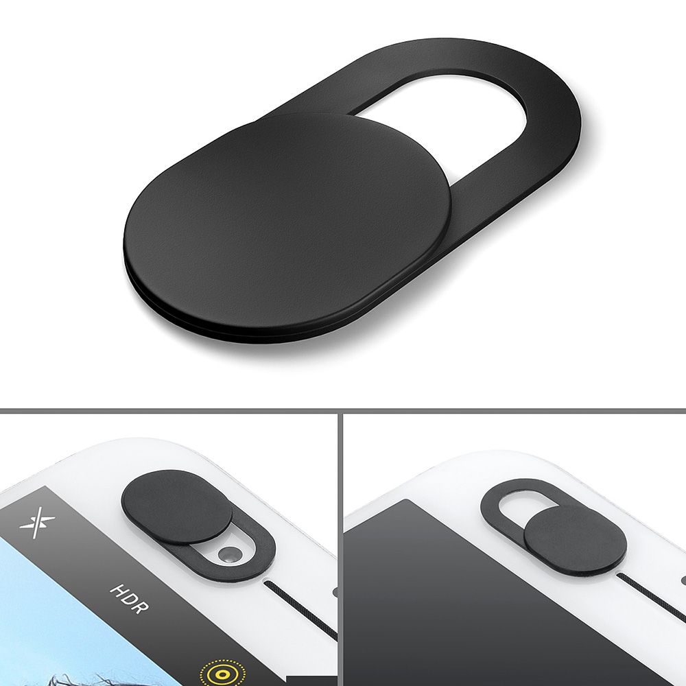 3pcs Black Plastic Webcam Cove - огляд і ціна Photography Zooming