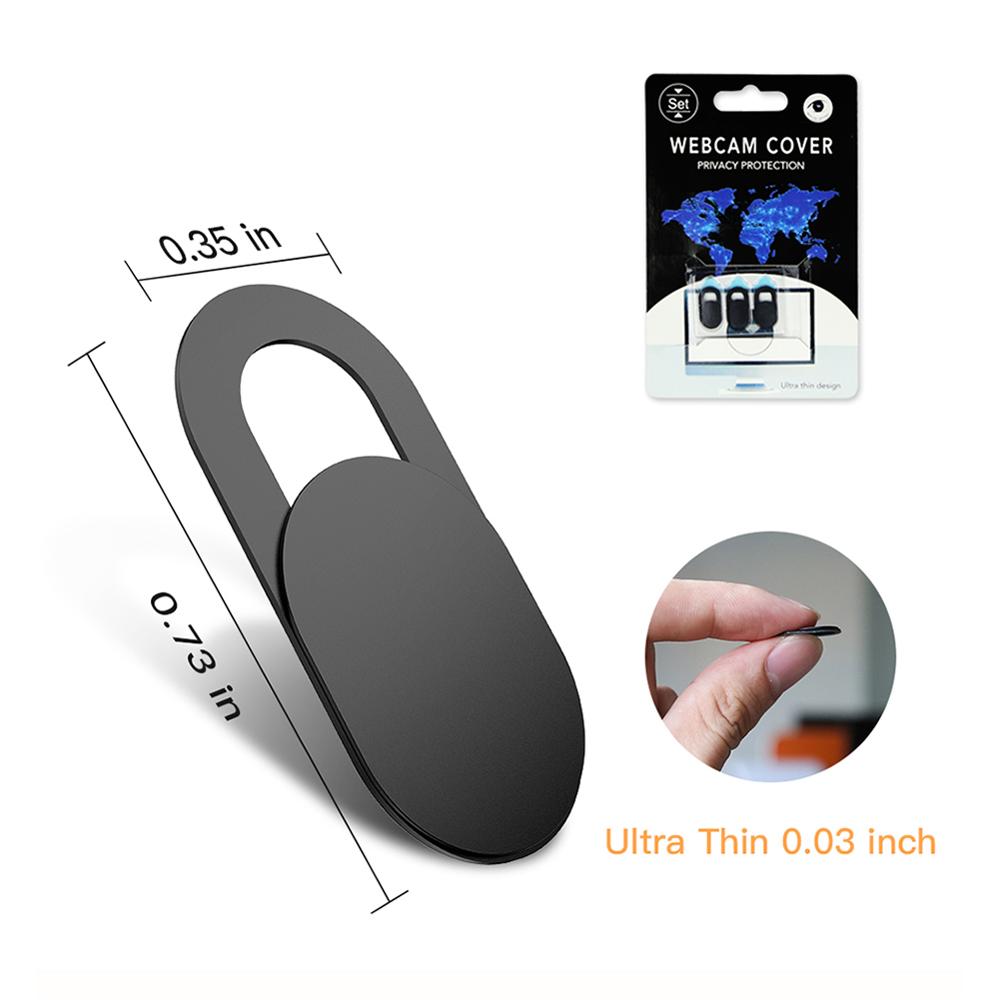 3pcs Black Plastic Webcam Cove - огляд і ціна Photography Zooming