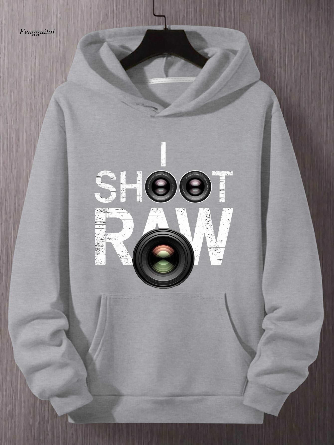 Shoot Raw Photography Hoodie - - огляд і ціна Photography Graphic Design