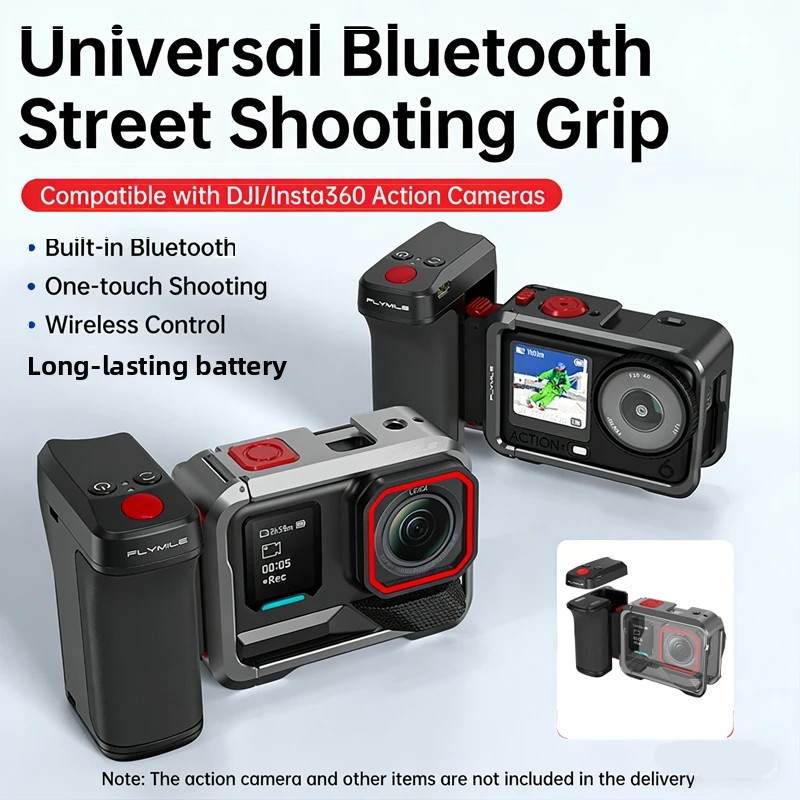 Bluetooth Control Street Grip  - огляд і ціна Photography Grip Insta360 X5