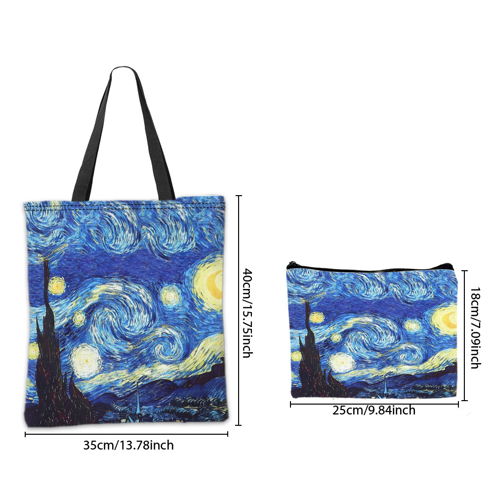 Van Gogh Series Tote Bag Cosme - огляд і ціна Photography Art