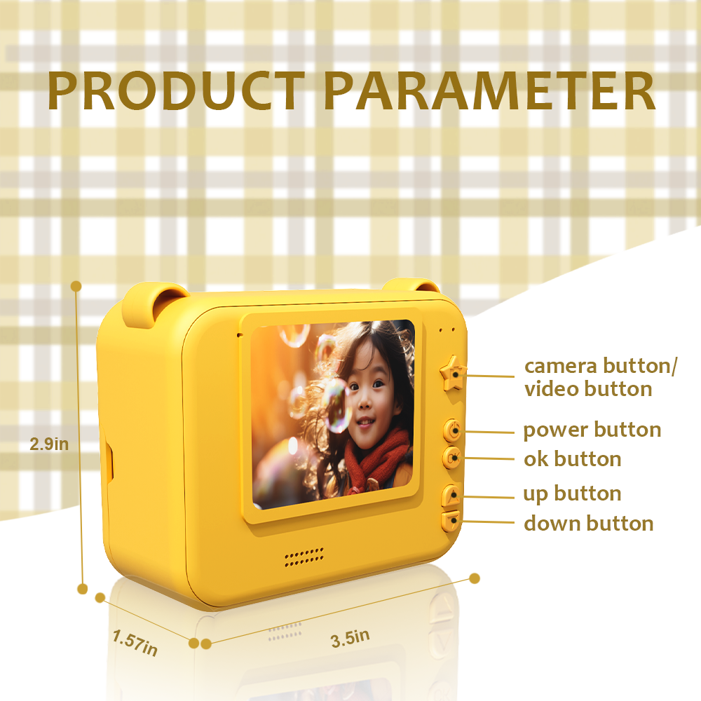 Kids Instant Print Camera 1080 - огляд і ціна Photography Zooming