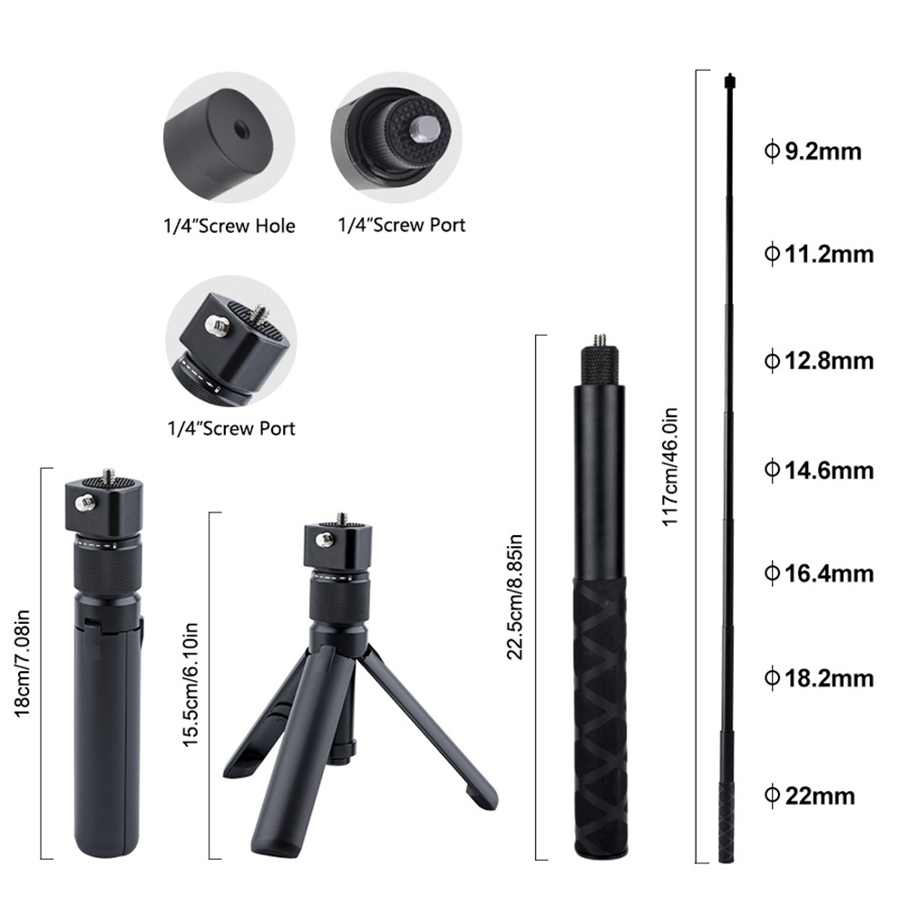 Bullet Time Handle Tripod Rota - огляд і ціна Photography Grip Insta360 X5