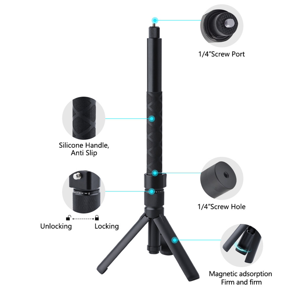 Bullet Time Handle Tripod Rota - огляд і ціна Photography Grip Insta360 X5