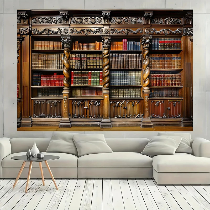 Vintage bookshelves on old boo - огляд і ціна Photography Yearbook