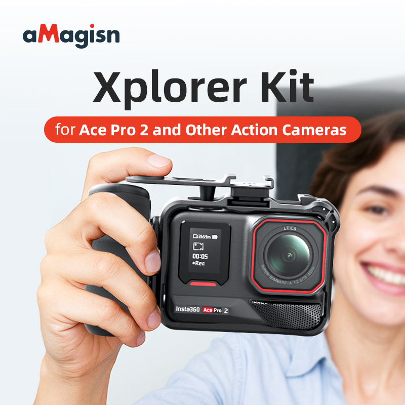 aMagisn Xplorer Kit Street Pho - огляд і ціна Photography Grip Insta360 X5