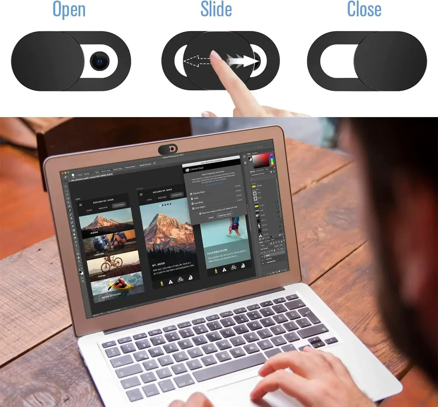 Webcam Cover Laptop Camera Sli - огляд і ціна Photography Zooming