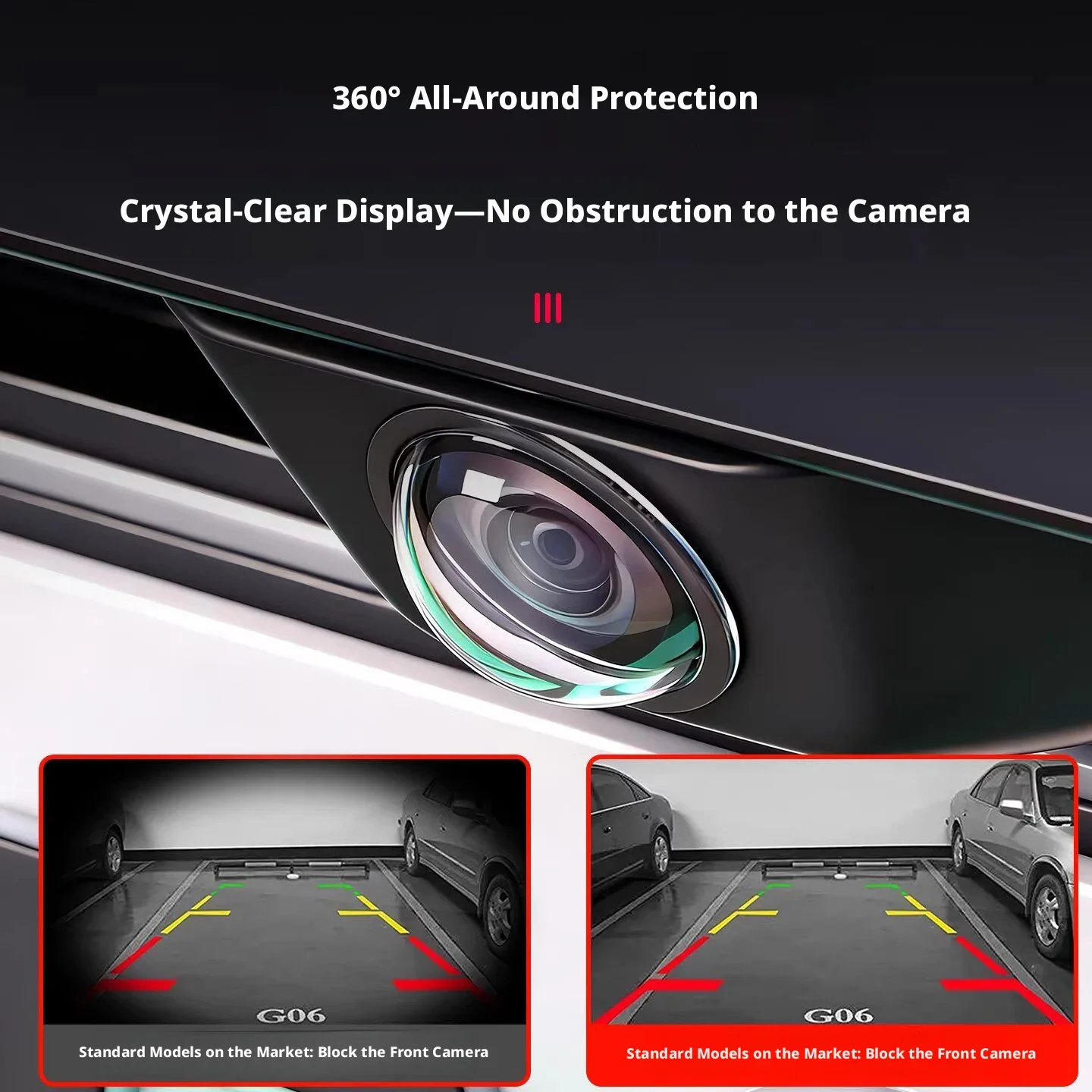 Car Front and Rear Camera Prot - огляд і ціна Camera Rain Cover