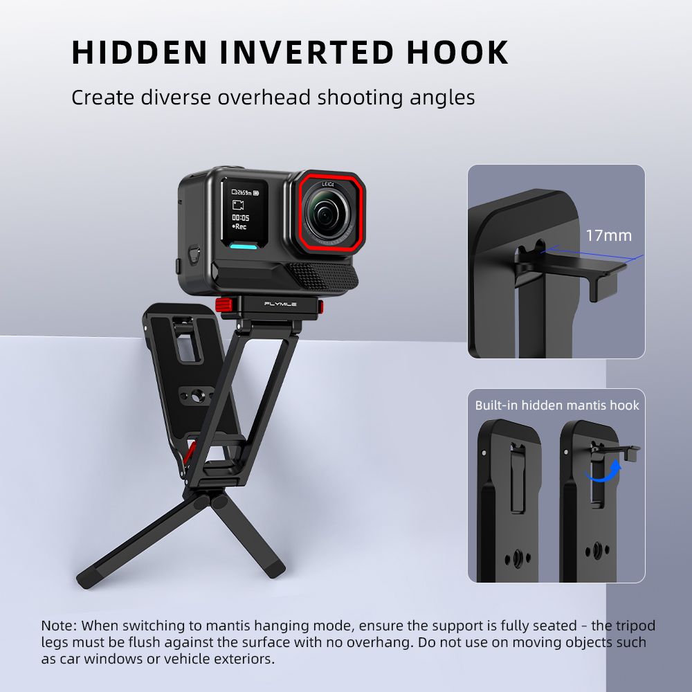 Flymile Magnetic Metal Tripod  - огляд і ціна Photography Grip Insta360 X5