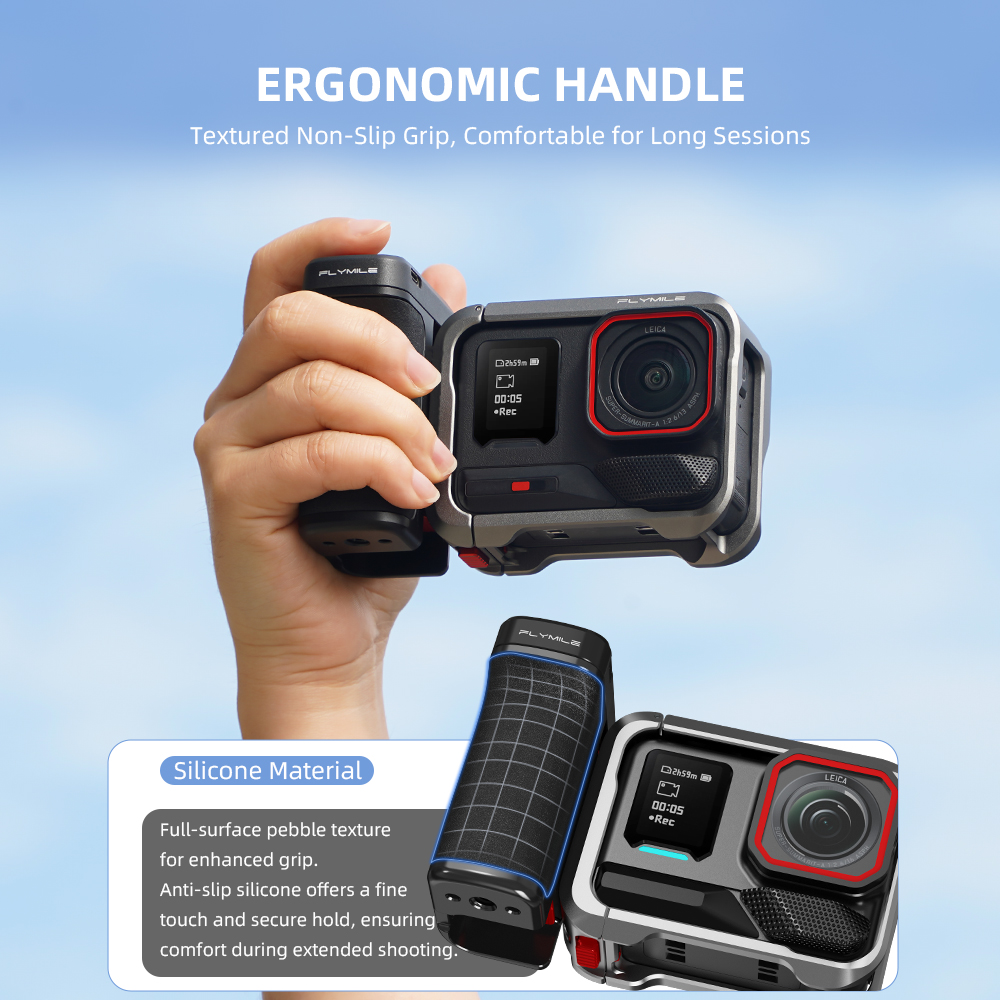 Flymile 50M Bluetooth Grip Han - огляд і ціна Photography Grip Insta360 X5