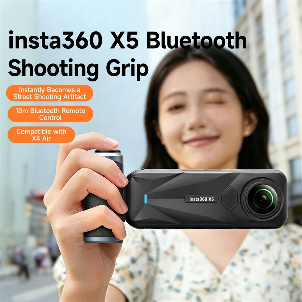 VRIG GA-08SE Street Photograph - огляд і ціна Photography Grip Insta360 X5