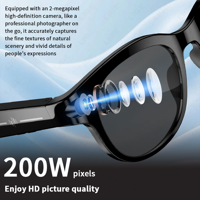 New 200W Camera AI Glasses For - огляд і ціна Photography Translate