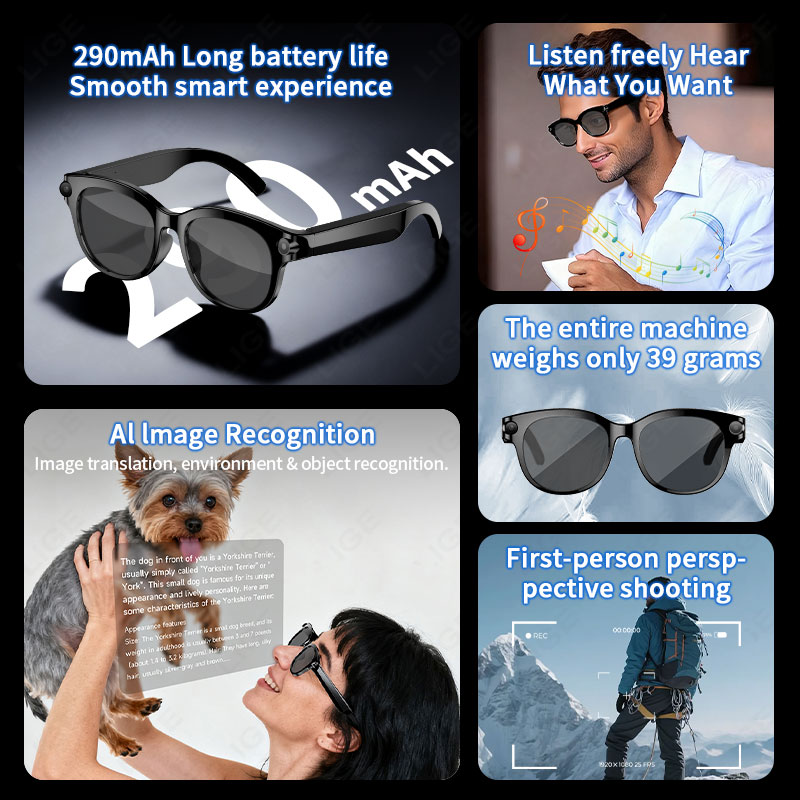 New 200W Camera AI Glasses For - огляд і ціна Photography Translate