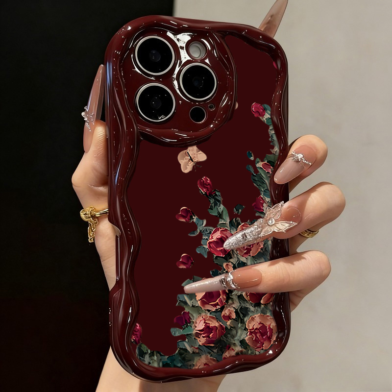 Retro Oil Painting Flower Patt - огляд і ціна Photography Art